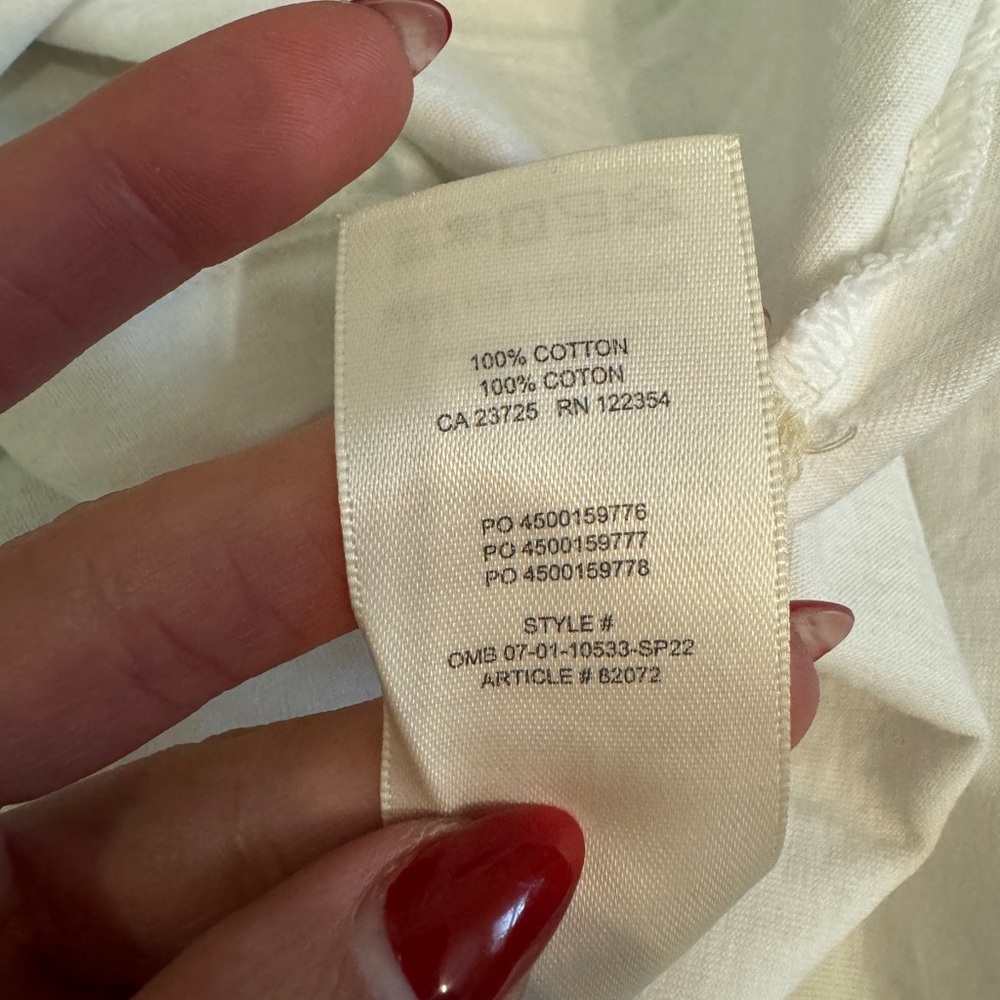 ARITZIA Wilfred Free Weekend 100% Cotton Tank Top - Picture 10 of 10
